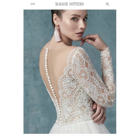 Maggie Sottero Mallory Dawn Ballgown - Picture 5 of 12